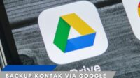 Backup Kontak via Google